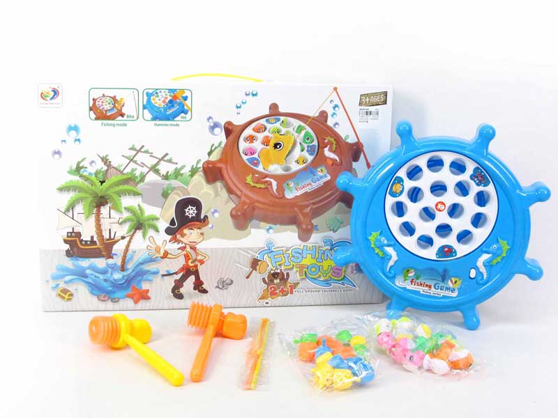 2in1 B/O Fishing Game toys