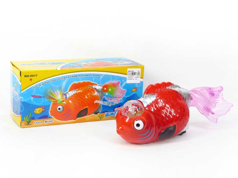 B/O Fish W/L(2C) toys