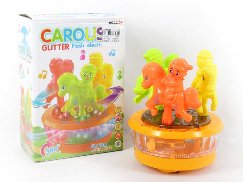 B/O Carousel W/L toys