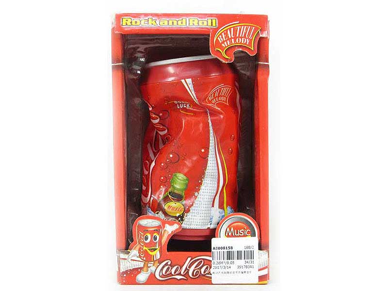 B/O universal Dance Coke Kettle W/M toys