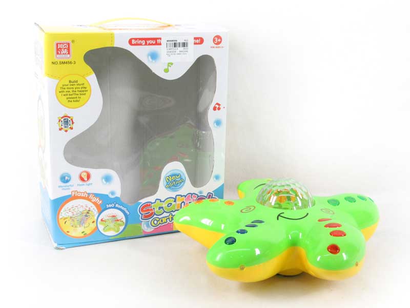 B/O universal Starfish W/L_M(2C) toys