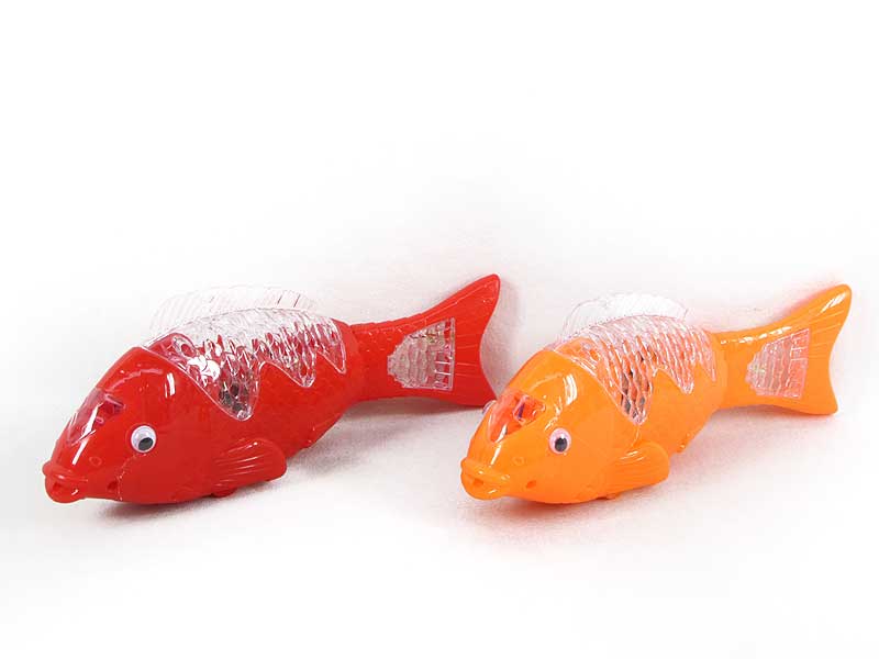 B/O Fish W/L(4C) toys