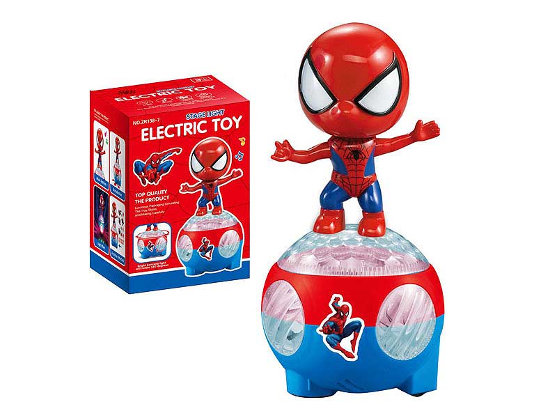 B/O Spider Man W/L toys