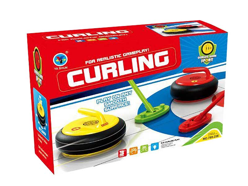 Board game indoor hover curling play games toys
