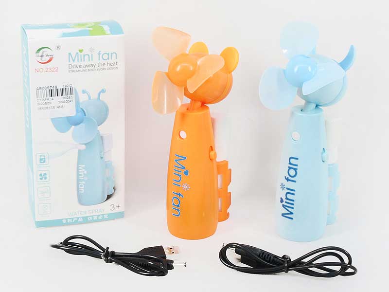 B/O Water Spray Fan(4S4C) toys
