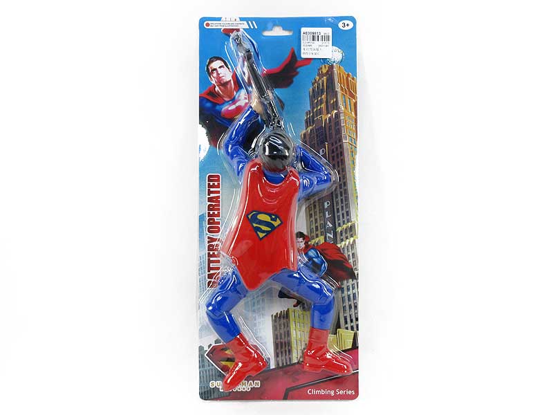 B/O Climber Super Man toys