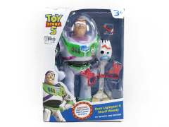 B/O Walking Toy Story Spacemen W/L_M & Fork