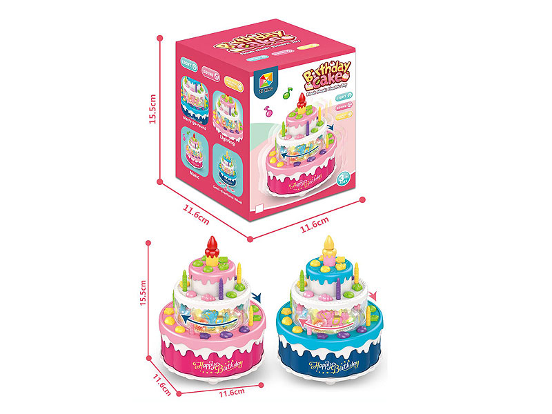 B/O universal Cake W/L_M(2C) toys