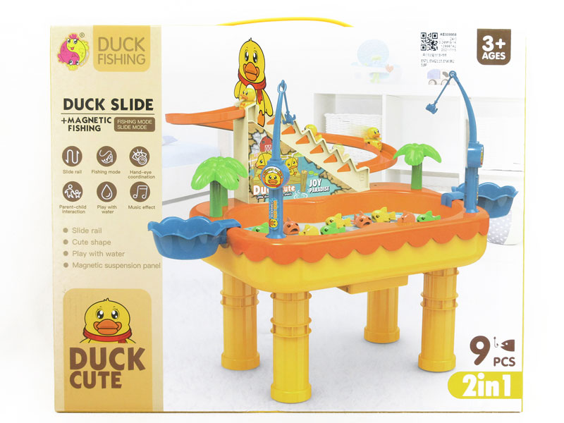 B/O Fishing Game & Slide toys