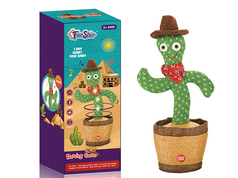 B/O Recording Dancing Cactus toys