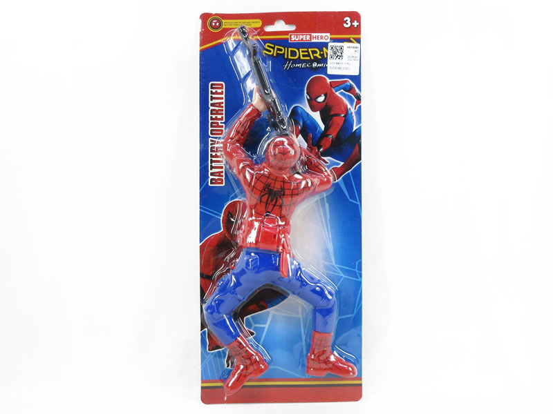 B/O Crawling Spider Man W/L_S toys