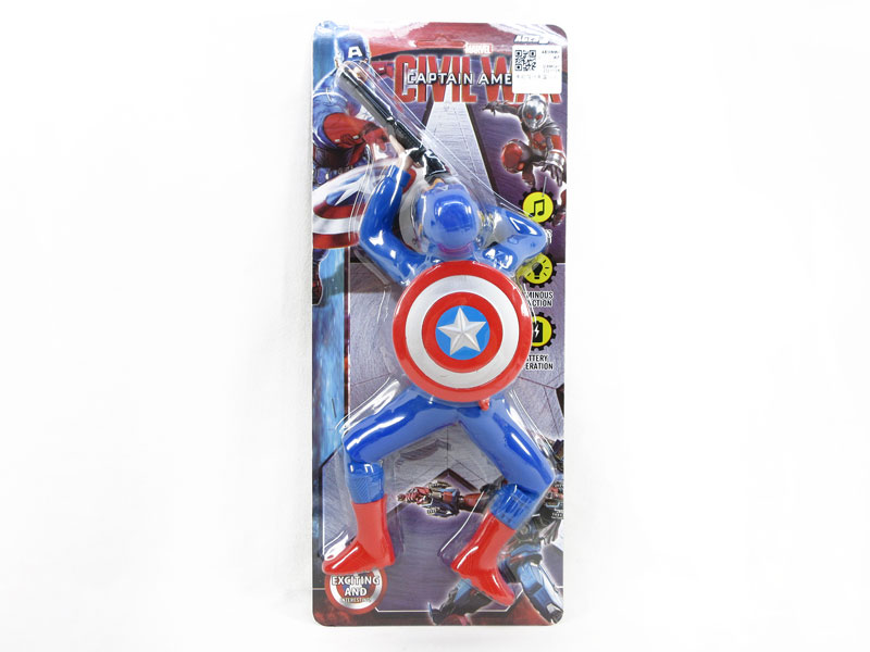 B/O Crawling Captain America toys