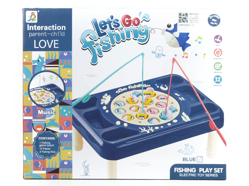 B/O Fishing Table W/M(2C) toys