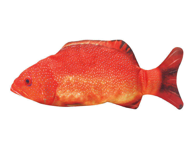 B/O Touch Jumping Red-spotted Grouper toys