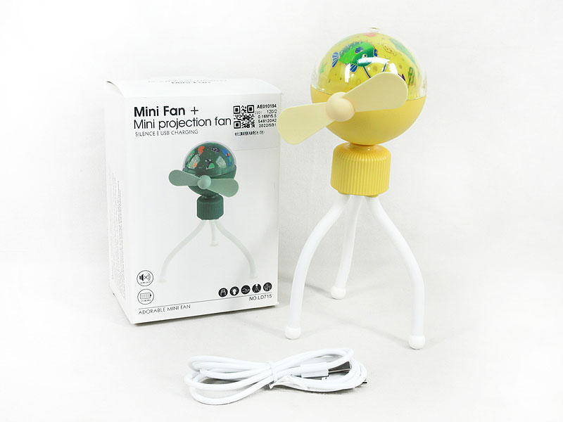 B/O Projection Fan W/L(5C) toys
