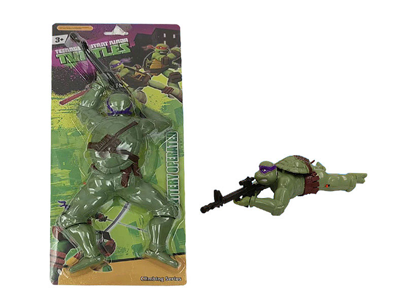 B/O Crawling Ninja Turtle W/L_S toys