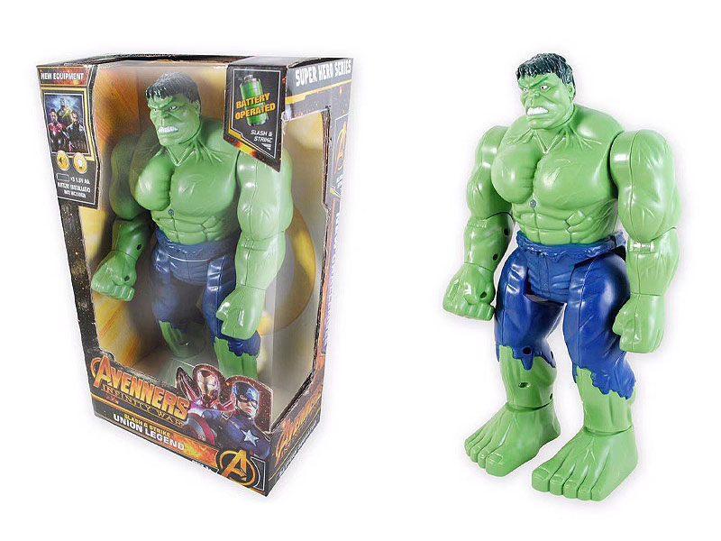 B/O Walking, Hulk W/L_M toys