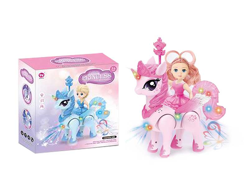 B/O Unicorn W/L toys