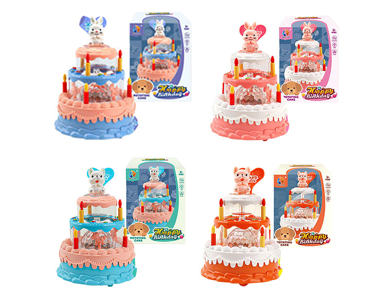 B/O universal Cake W/L_M(4C) toys