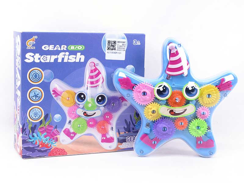 B/O universal Starfish W/L_M toys