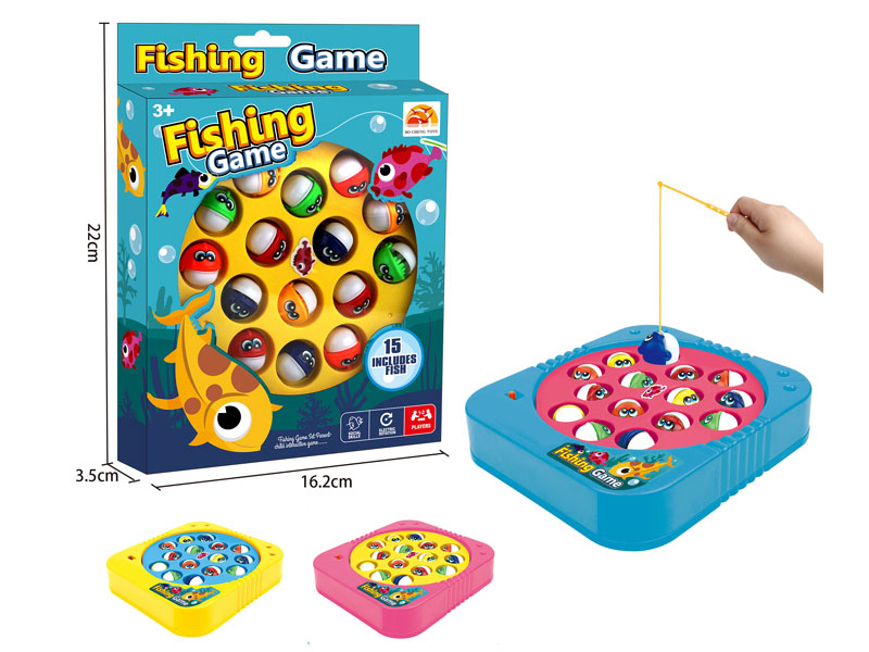 B/O Fishing Game W/M(3C) toys