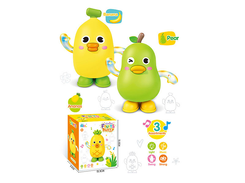 B/O Swinging Fruit(3S) toys