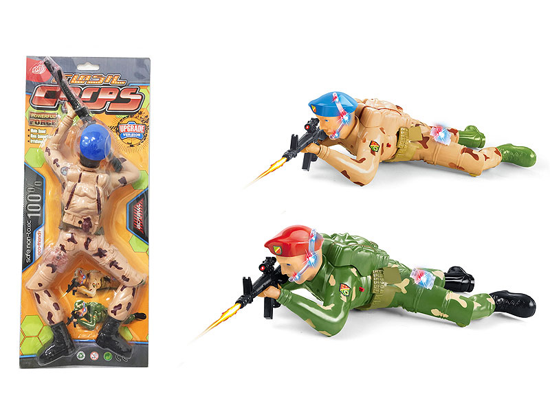 B/O Soldier W/L(2C) toys