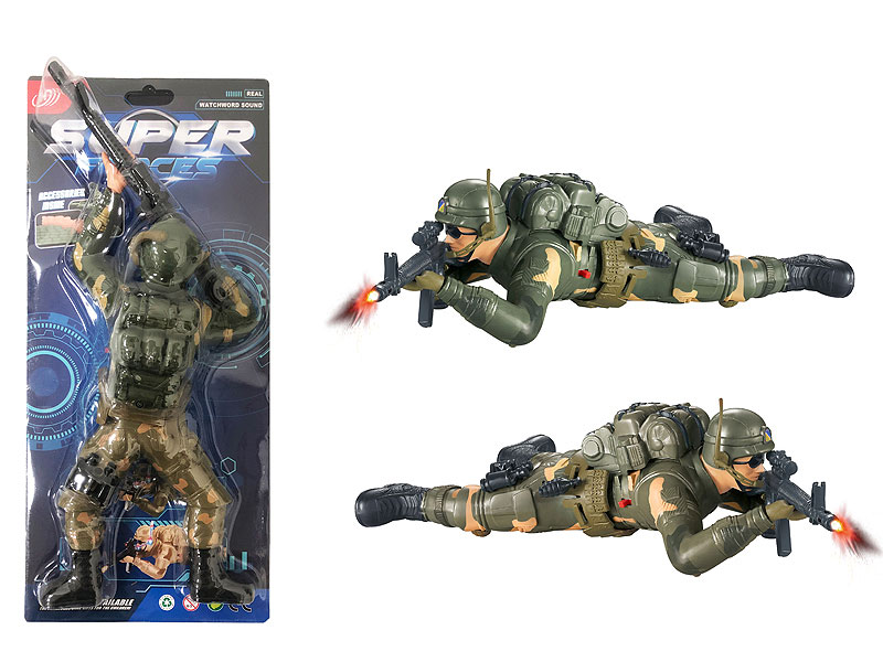 B/O Soldier W/L(2C) toys