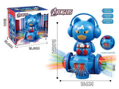 B/O universal Captain America W/L toys