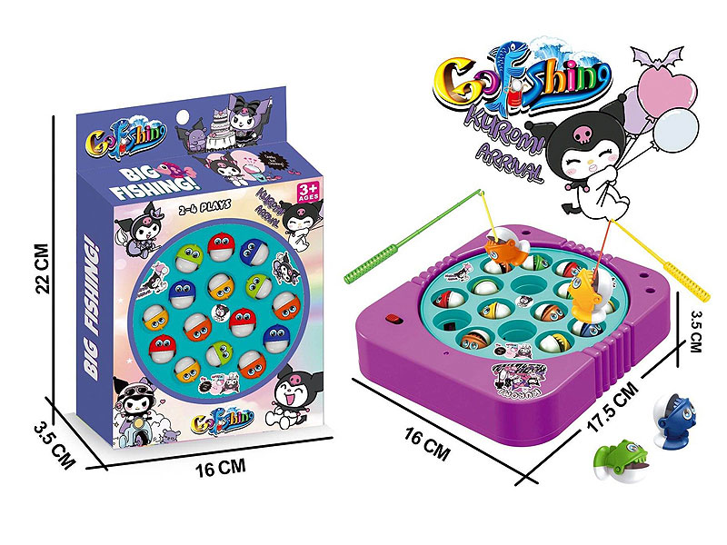 B/O Fishing Game W/M toys