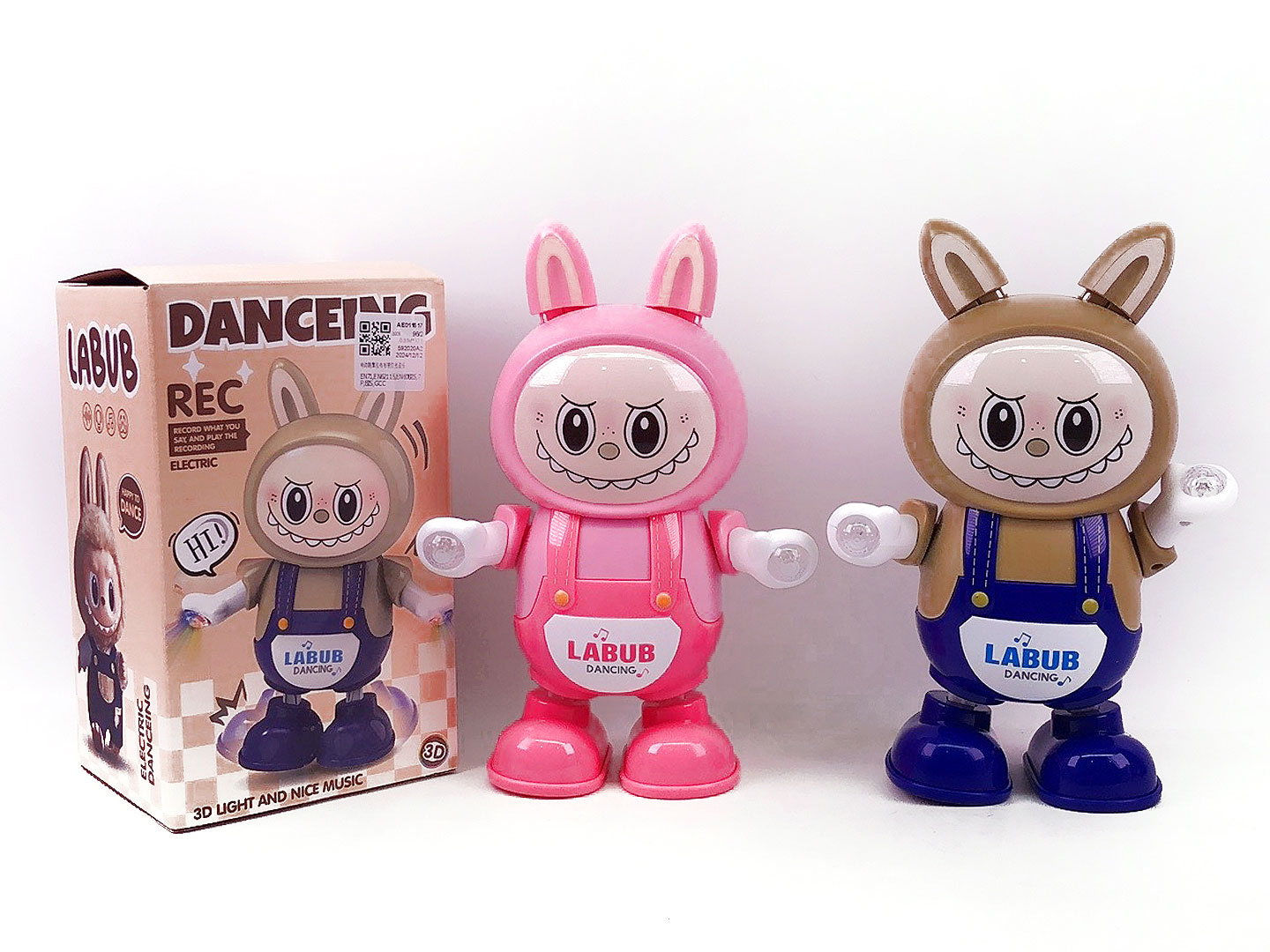 B/O Dancing Labubu W/L_M(2C) toys