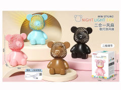 2in1 Night Light Fan(4C) toys