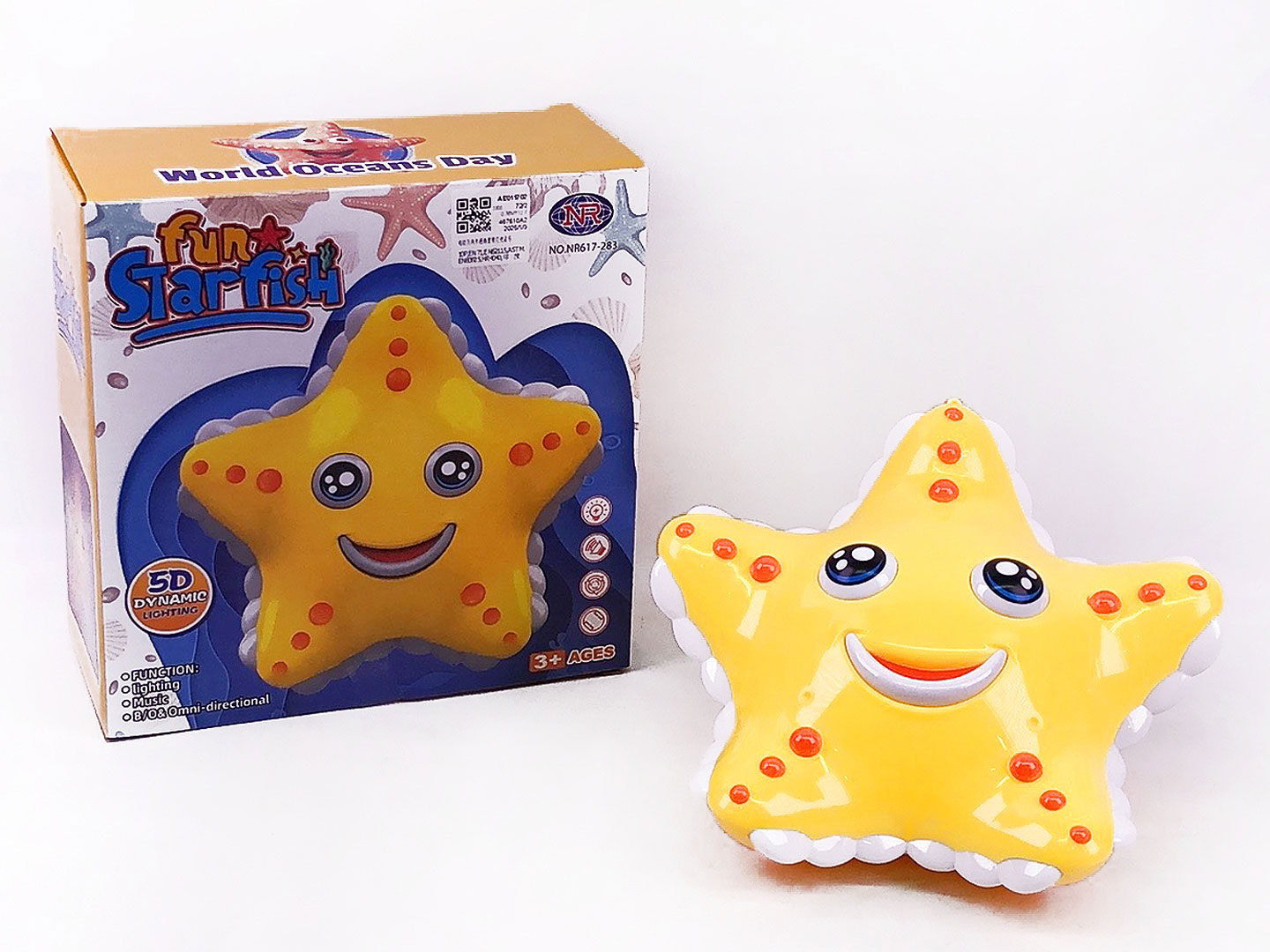 B/O universal Starfish W/L_M toys