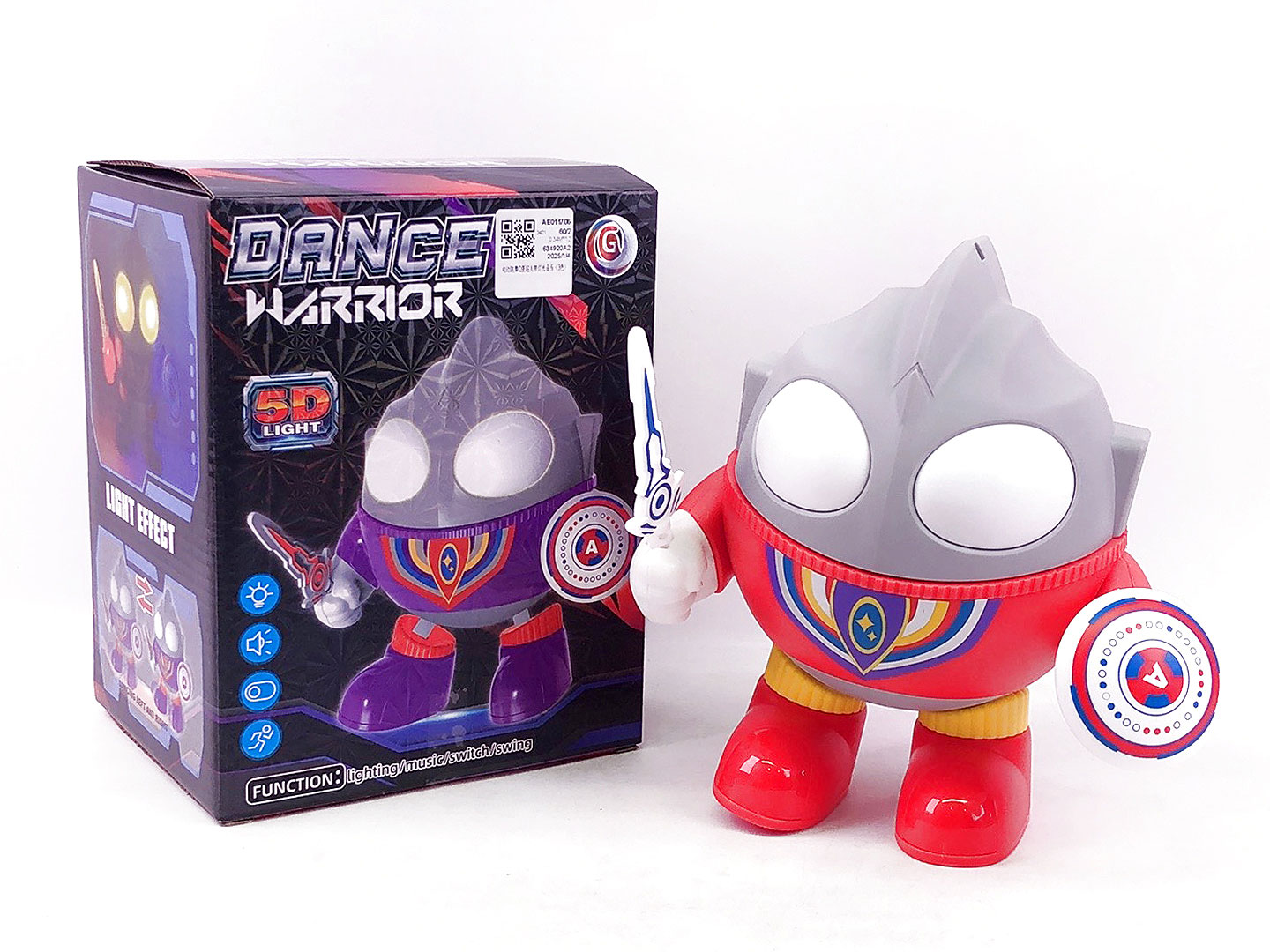 B/O Dance Warrior W/L_M(3C) toys