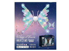 电动精灵之翼翅膀带灯光音乐