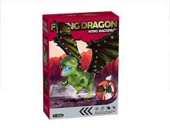 电动恐龙翅膀带灯光音乐