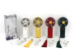 国潮平头哥电动手持风扇（4色）