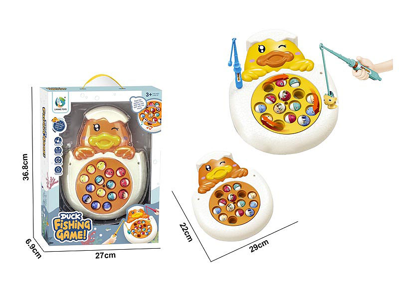 B/O Fishing Game W/M(2C) toys