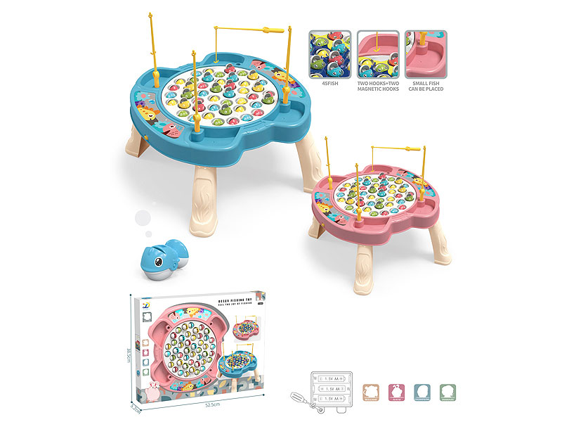 B/O Fishing Game W/M(2C) toys