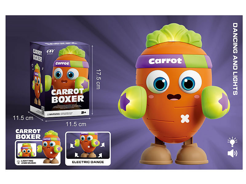 B/O Dancing Carrots W/L_M toys