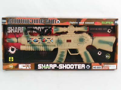 B/O Gun W/Iinfrared&Light toys