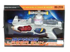 B/O Space Laser Gun W/S_Infrared(2C) toys