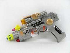 B/O Speech Gun W/Infrared toys