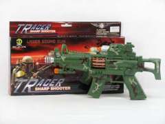 B/O Sound Gun W/Infrared toys