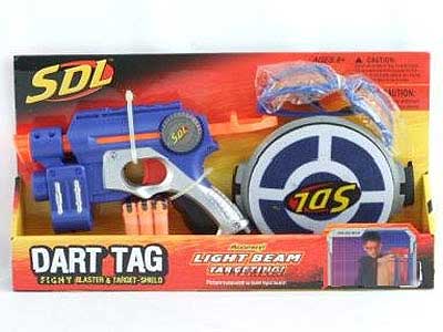 B/O Eva Gun with Target and Glasses toys