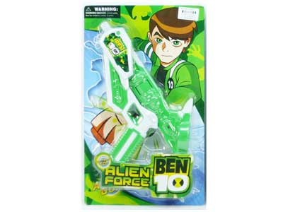 BEN10 Transforms Gun W/L toys