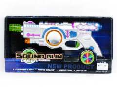 B/O Tunnel Gun W/L toys