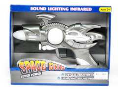 B/O 8 Sound Gun W/Infrared toys