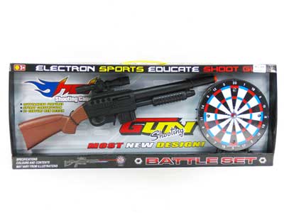 B/O Gun & Induce   Dart_Target W/L_M toys