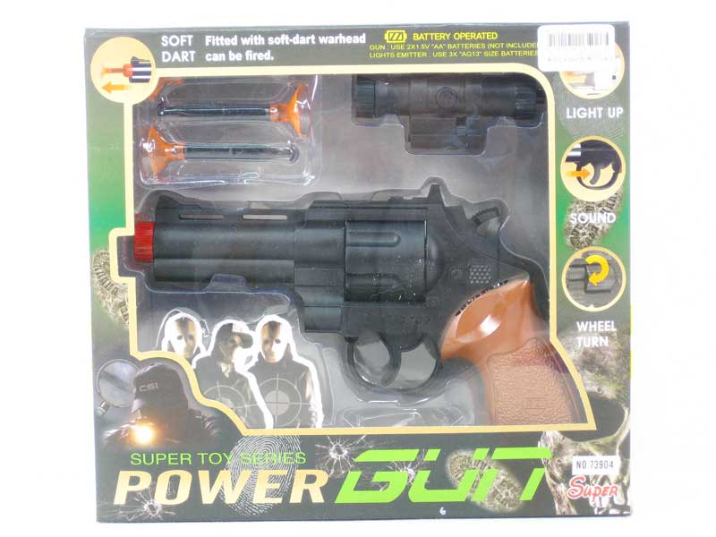 B/O Running Gun W/L_M toys